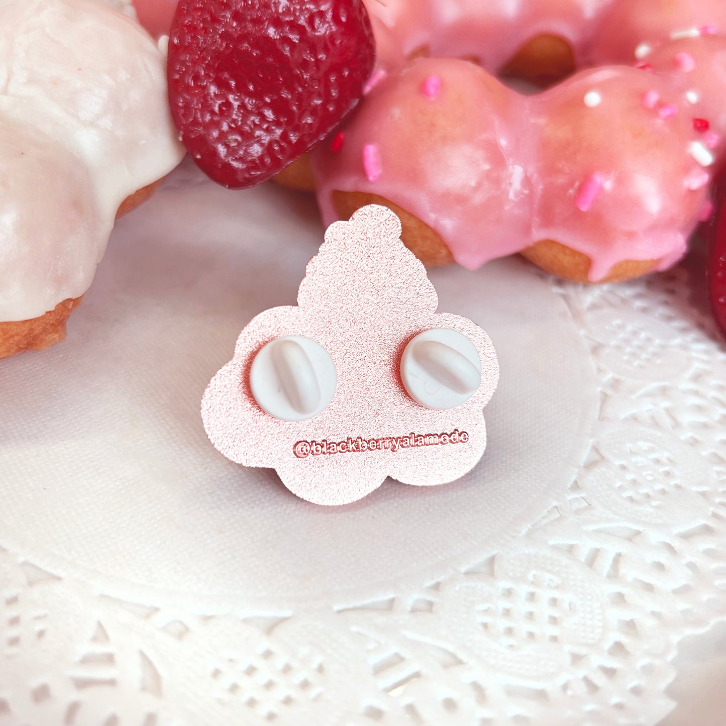 Alcremie Mochi Donut Enamel Pin