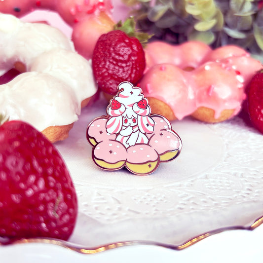 Alcremie Mochi Donut Enamel Pin