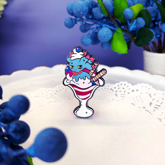 Misdreavus Blueberry Sundae Enamel Pin