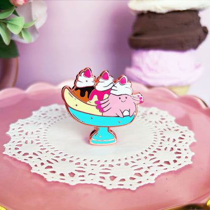 Chansey Banana Split Enamel Pin