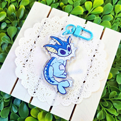 Eeveelution Plush 2.5" Glitter Charms