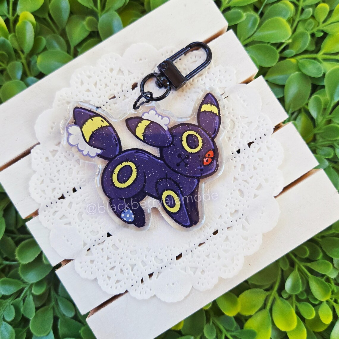 Eeveelution Plush 2.5" Glitter Charms
