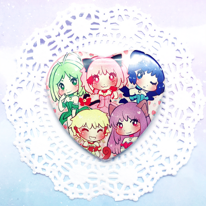 Tokyo Mew Mew Heart Button