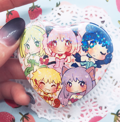 Tokyo Mew Mew Heart Button